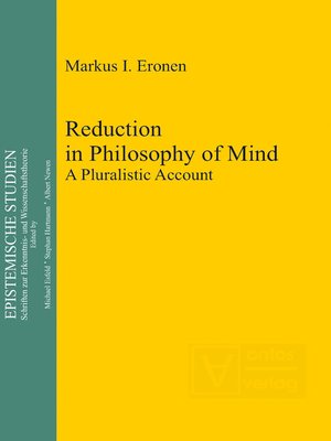 cover image of Reduction in Philosophy of Mind